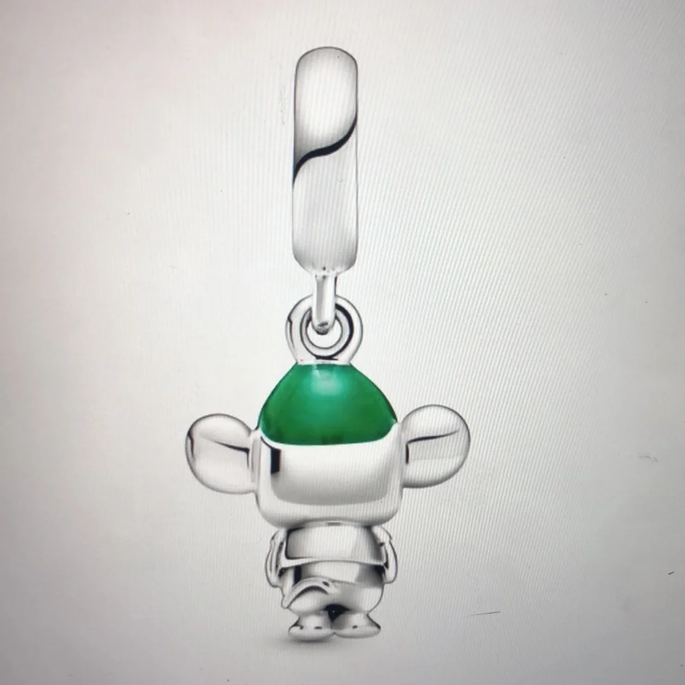 🐭 PANDORA DISNEY CINDERELLA GUS MOUSE  CHARM NECKLACE🐭 - Picture 5 of 15